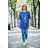Elegante, lange Jogginghose für Damen (Einheitsgröße S/M/L) ITALIAN FASHION IMD23634