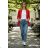 Elegante, lange Jogginghose für Damen (Einheitsgröße S/M/L) ITALIAN FASHION IMD23634