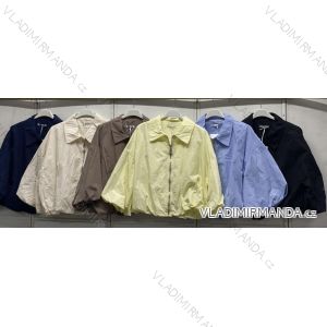 Ärmellose Jacke mit langen Ärmeln (uni sl) ITALIENISCHE Mode IMC17326