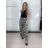 Elegantes Hemd Langarm Damen Kleid (S / M ONE SIZE) ITALIAN FASHION IMWY21734 S / M / L schwarz