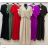Sommerkleid oval Kurzarm Damen Übergröße (50/52/54 Einheitsgröße) ITALIAN FASHION IM425011
