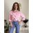 Mittellanger Damenrock (Einheitsgröße S/M) ITALIAN FASHION IMM23HG3154 pink S / M / L