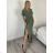 Kurzärmliges Sommer-Freizeitkleid für Damen (S/M/L EINHEITSGRÖSSE) ITALIAN FASHION IMWGB25022