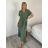 Kurzärmliges Sommer-Freizeitkleid für Damen (S/M/L EINHEITSGRÖSSE) ITALIAN FASHION IMWGB25022