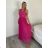 Langes Sommerkleid für Damen (S/M ONE SIZE) ITALIAN FASHION IMWB222567