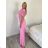 Sommerkleid Carmen aus Musselin für Damen (Einheitsgröße S/M) ITALIAN FASHION IMWE231506