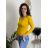 Pullover schlank 3/4 langarm (uni sl) ITALIEN MODA IM520300