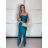 Šaty elegantní společenské na ramínka dámské (S/M ONE SIZE) ITALSKÁ MÓDA IM321608