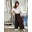 Elegante Hose mit Gürtel für Damen (S/M/L ONE SIZE) ITALIAN FASHION IM425057