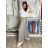 Elegante Hose mit Gürtel für Damen (S/M/L ONE SIZE) ITALIAN FASHION IM425057