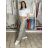 Elegante Hose mit Gürtel für Damen (S/M/L ONE SIZE) ITALIAN FASHION IM425057