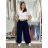 Elegante Hose mit Gürtel für Damen (S/M/L ONE SIZE) ITALIAN FASHION IM425057