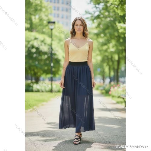 Langer Chiffonrock für Damen (Einheitsgröße S/M) ITALIAN FASHION IMD22731