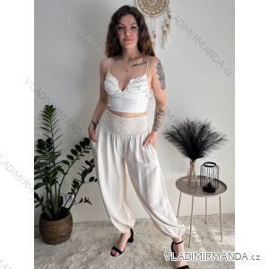 Sommerliche Wickelhose für Damen (Einheitsgröße S/M/L) ITALIENISCHE MODE IM426159