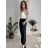 Sommerliche Wickelhose für Damen (Einheitsgröße S/M/L) ITALIENISCHE MODE IM426159 modrá petrolejová S / M / L
