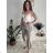 Sommerliche Wickelhose für Damen (Einheitsgröße S/M/L) ITALIENISCHE MODE IM426159 modrá petrolejová S / M / L