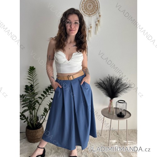 Übergroßer gestrickter Langarmpullover für Damen (S/M EINHEITSGRÖSSE) ITALIAN FASHION IMSN2416125