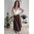Langärmlige Tunika für Damen (S/M/L EINHEITSGRÖSSE) ITALIAN FASHION IMWCP25NEAPOL