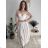 Langärmlige Tunika für Damen (S/M/L EINHEITSGRÖSSE) ITALIAN FASHION IMWCP25NEAPOL blau S / M / L