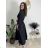 Langes ärmelloses Sommerkleid für Damen (Einheitsgröße S/M) ITALIAN FASHION IMPDY22LS16208