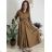 Langes ärmelloses Sommerkleid für Damen (Einheitsgröße S/M) ITALIAN FASHION IMPDY22LS16208