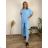 Elegante Hose mit Gürtel für Damen (S/M/L ONE SIZE) ITALIAN FASHION IM425057