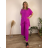 Elegante Hose mit Gürtel für Damen (S/M/L ONE SIZE) ITALIAN FASHION IM425057