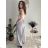 Elegante lange Sommerhose für Damen (M/L/XL, Einheitsgröße) ITALIENISCHE MODE IMC26023