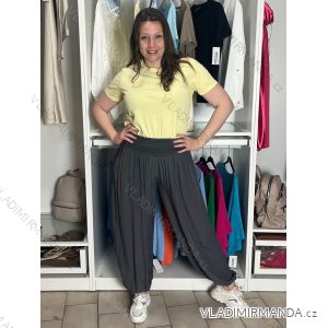 Lange Aladdin-Haremshose für Damen (50/58 Einheitsgröße) ITALIAN FASHION IMBM24052