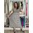 Kurzes Sommerkleid mit Taschen, kurzen Ärmeln, Damengröße Oversize (42/44/46, Einheitsgröße), italienische Mode, IMSM26088 S / M / L dunkles Altrosa