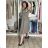 Sommerkleid oval Kurzarm Damen Übergröße (50/52/54 Einheitsgröße) ITALIAN FASHION IM425011