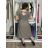 Sommerkleid oval Kurzarm Damen Übergröße (50/52/54 Einheitsgröße) ITALIAN FASHION IM425011