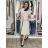 Sommerkleid oval Kurzarm Damen Übergröße (50/52/54 Einheitsgröße) ITALIAN FASHION IM425011