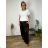 Lange Sommer-Haremshose für Damen (42/44/46 Einheitsgröße) ITALIAN FASHION IM424361