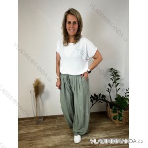 Oversize-Sommerhose für Damen (44/46/48, Einheitsgröße) Italienische Mode IMC26106