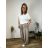 Oversize-Sommerhose für Damen (44/46/48, Einheitsgröße) Italienische Mode IMC26106 M/L/XL dunkelbraun