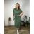 Šaty košilové oversize krátký rukáv dámské (M/L//XL ONE SIZE) ITALSKÁ MÓDA IM422525