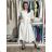 Langärmliges Hemdkleid für Damen mit Gürtel (S/M EINHEITSGRÖSSE) ITALIAN FASHION IMPSH24210151