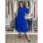 Langärmliges Hemdkleid für Damen mit Gürtel (S/M EINHEITSGRÖSSE) ITALIAN FASHION IMPSH24210151 M/L/XL olivgrün