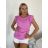 Elegante, lange Jogginghose für Damen (Einheitsgröße S/M/L) ITALIAN FASHION IMD23634 S / M / L pink