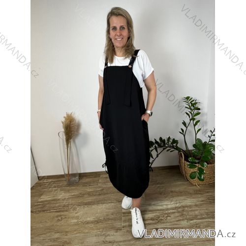 Ärmellose Jacke mit langen Ärmeln (uni sl) ITALIENISCHE Mode IMC17326  schwarz