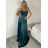 Langes Sommerkleid mit Trägern für Damen (XS/S/M ONE SIZE) ITALIAN FASHION IMPBB24B24780
