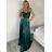 Langes Sommerkleid mit Trägern für Damen (XS/S/M ONE SIZE) ITALIAN FASHION IMPBB24B24780