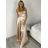 Langes Sommerkleid mit Trägern für Damen (XS/S/M ONE SIZE) ITALIAN FASHION IMPBB24B24780