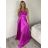 Langes Sommerkleid mit Trägern für Damen (XS/S/M ONE SIZE) ITALIAN FASHION IMPBB24B24780