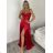 Langes Sommerkleid mit Trägern für Damen (XS/S/M ONE SIZE) ITALIAN FASHION IMPBB24B24780