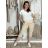 Sommerkleid oval Kurzarm Damen Übergröße (50/52/54 Einheitsgröße) ITALIAN FASHION IM425011