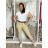 Lange Sommer-Haremshose für Damen (42/44/46 Einheitsgröße) ITALIAN FASHION IM424361 S / M / L beige