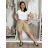 Langarm-Hemdkleid für Damen (S/M EINHEITSGRÖSSE) ITALIAN FASHION IMWD232607
