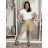 Langarm-Hemdkleid für Damen (S/M EINHEITSGRÖSSE) ITALIAN FASHION IMWD232607